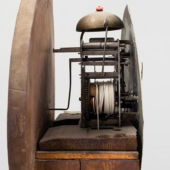 A LATE 18TH CENTURY LONG CASE CLOCK BY CARL FREDRIK FRÉN.