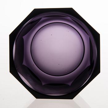GÖRAN HONGELL, A glass bowl signed G. Hongell Karhula -33.