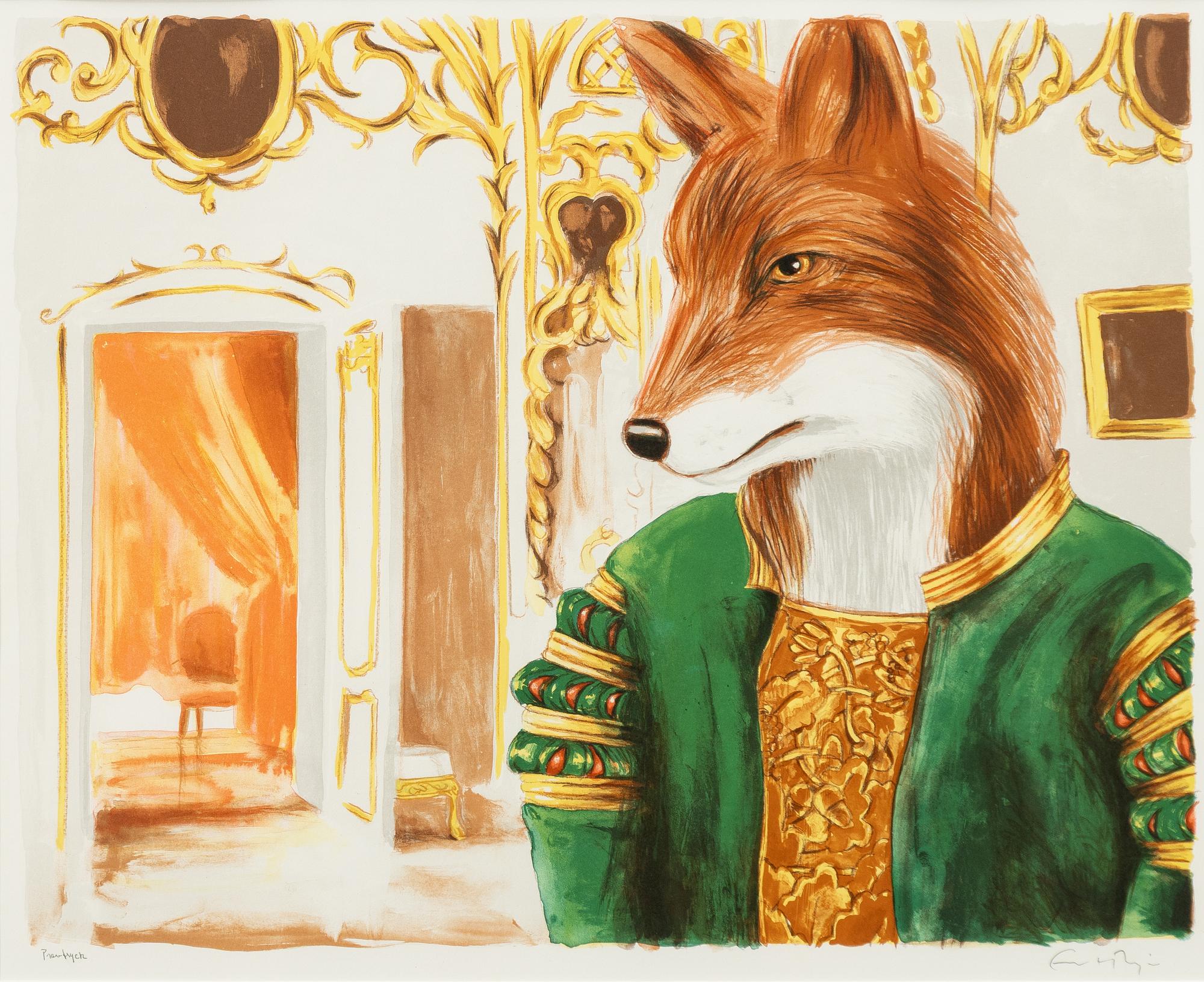 Ernst Billgren, "Tjuv vid rött rum" from "Tjyvar".