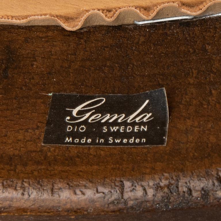 Karmstolar 6 st Gemla "Cattelin" sent 1900-tal.