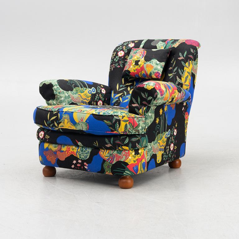 Josef Frank, fåtölj, modell 336, Firma Svenskt Tenn.