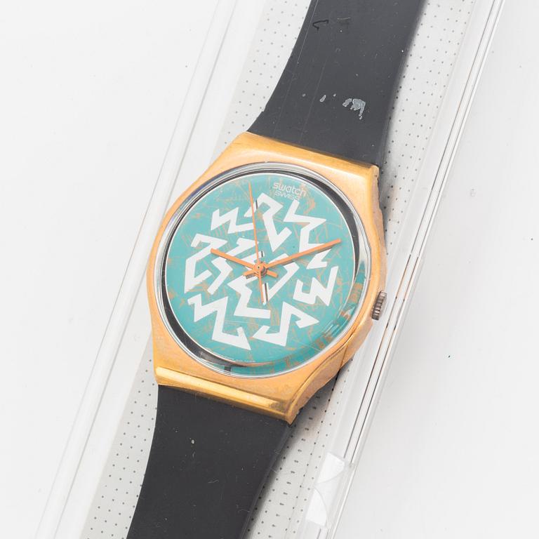 Swatch, Sign of Samas, wristwatch, 34 mm.