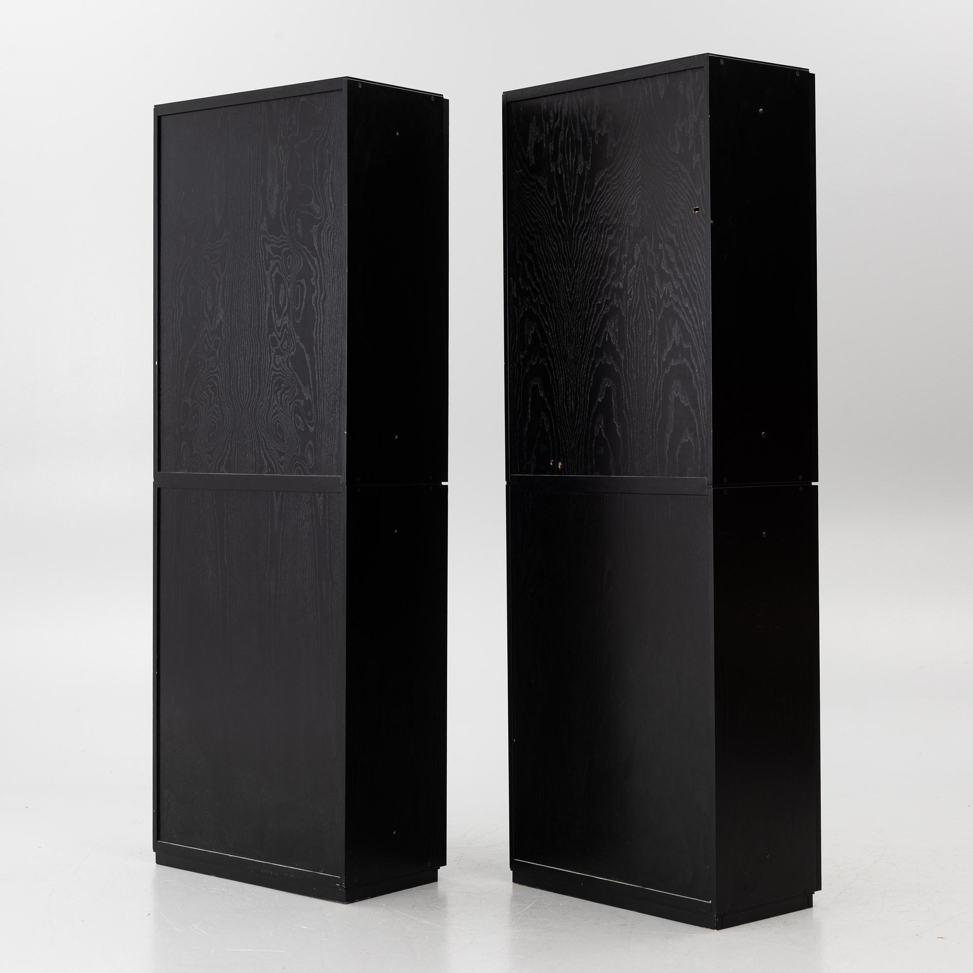 Titti Fabiani, a pair of bookcases, “Book”, Ideal Form Team.
