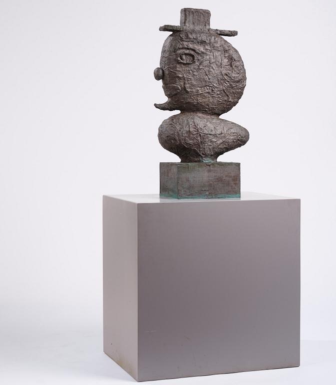 Donald Baechler, ”Man with Hat”.