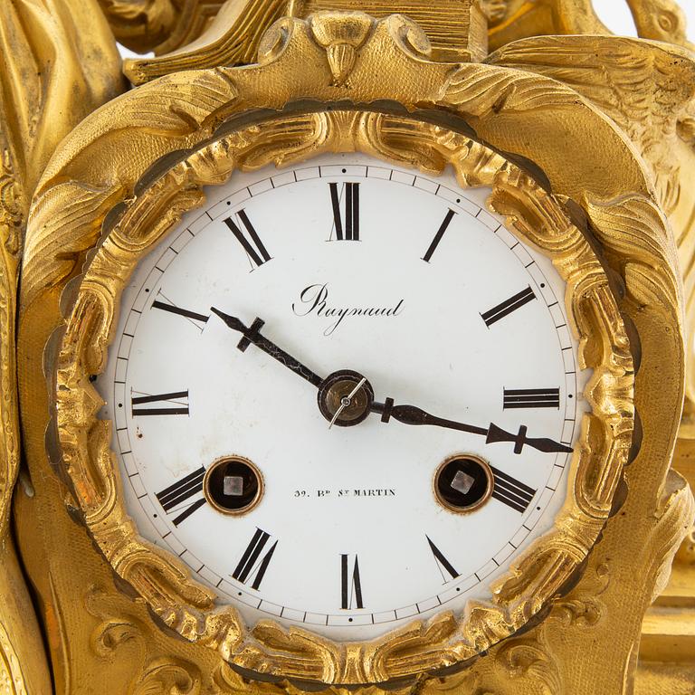 Table pendulum Sen-empire Raynaud Paris mid-19th century.