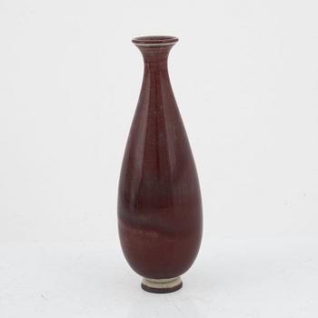 Berndt Friberg, a stoneware vase, Gustavsbergs Studio, Sweden, 1972.