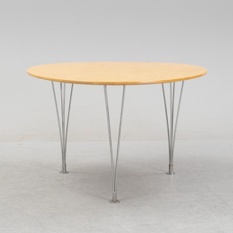 Bruno Mathsson &Piet Hein, a 'Trisuperellips' table, Bruno Mathsson International, Värnamo.