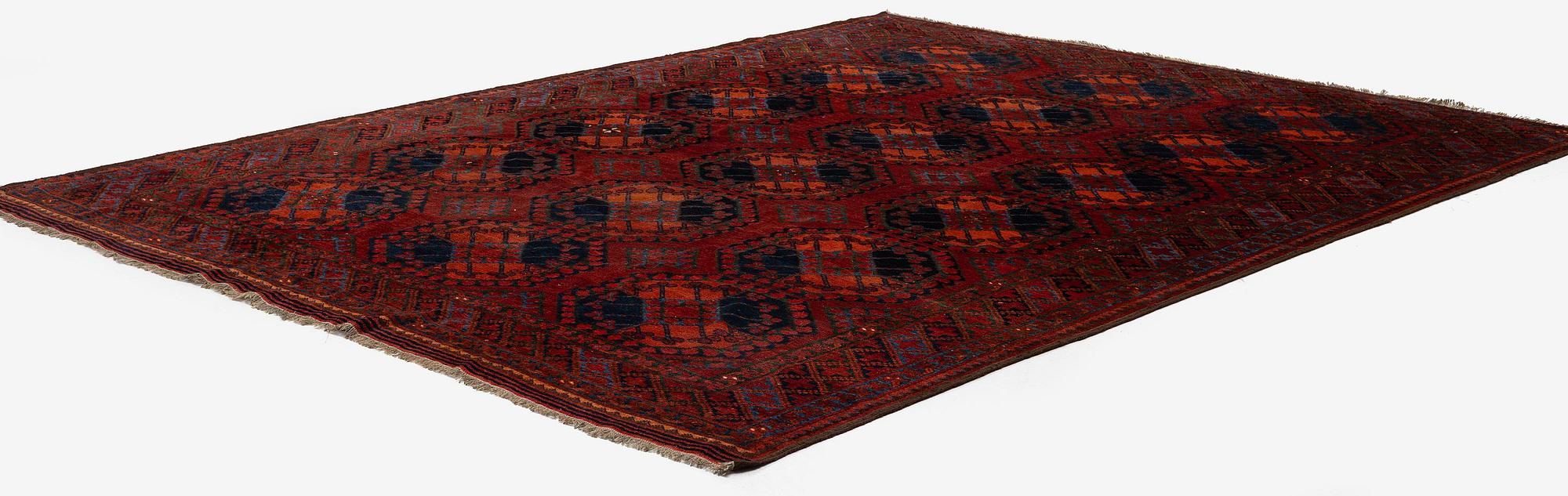 An antique Ersari carpet, North Afghanistan, c. 310 x 242 cm.