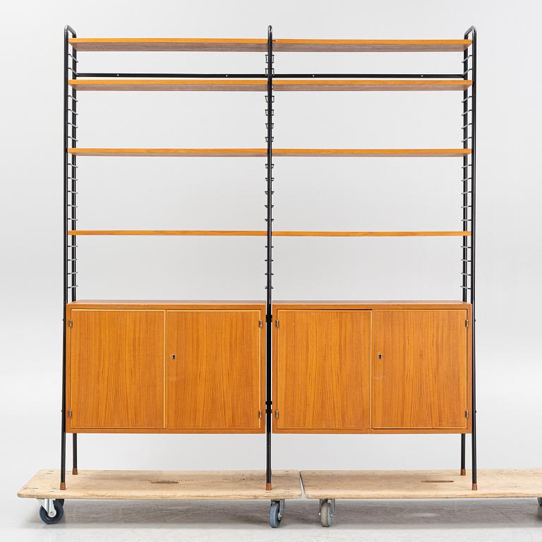 A bookcase, mid 20th Century.