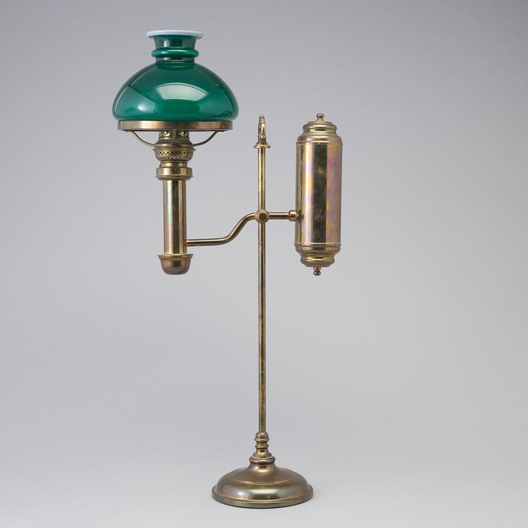 BORDSLAMPA, 1800-talets mitt.