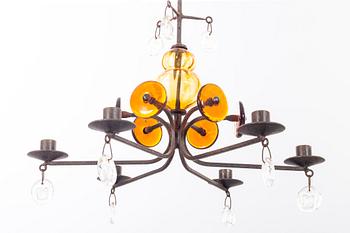 Erik Höglund ljuskrona Boda Smide 1900-talets senare del smide.