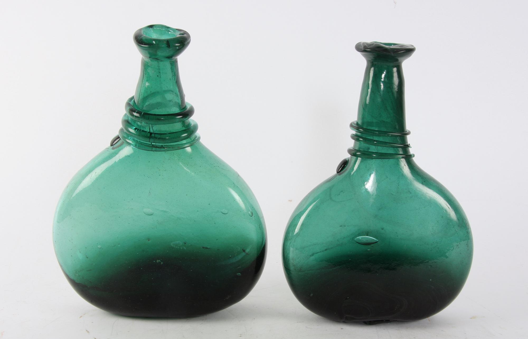 FLASKOR, 2 st, glas.