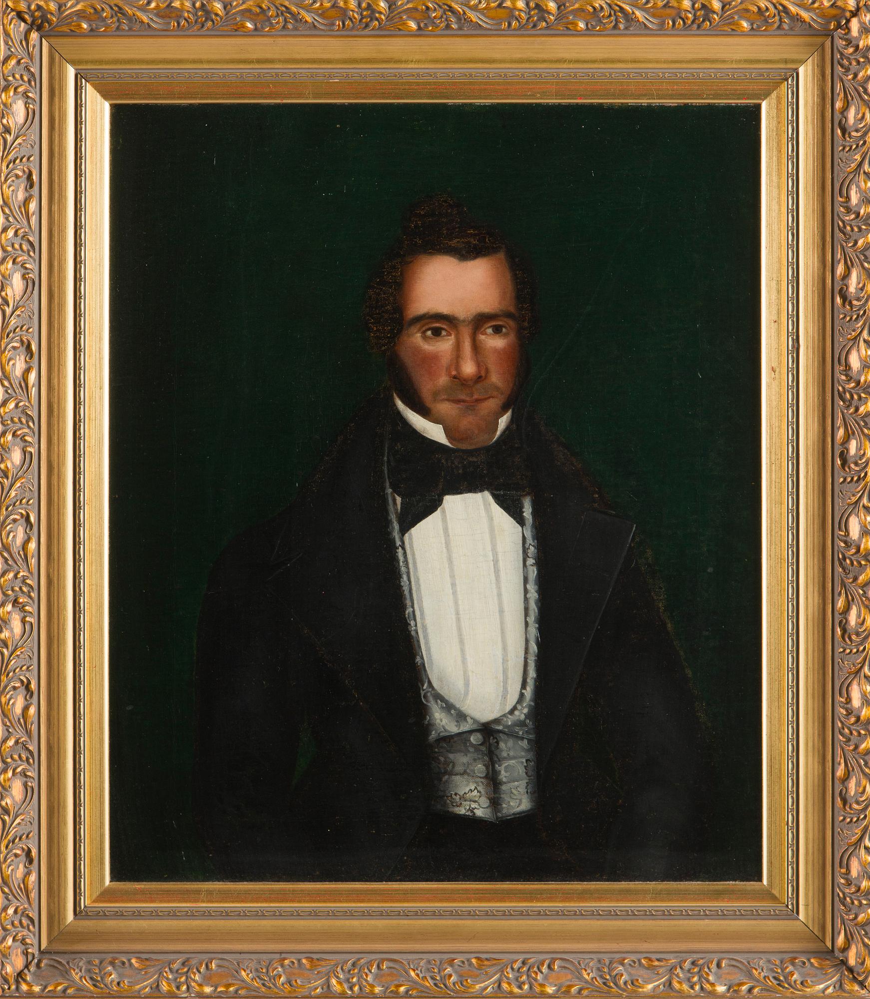 Tuntematon taiteilija, 1800-luvun alkupuolisko, Miehen muotokuva.