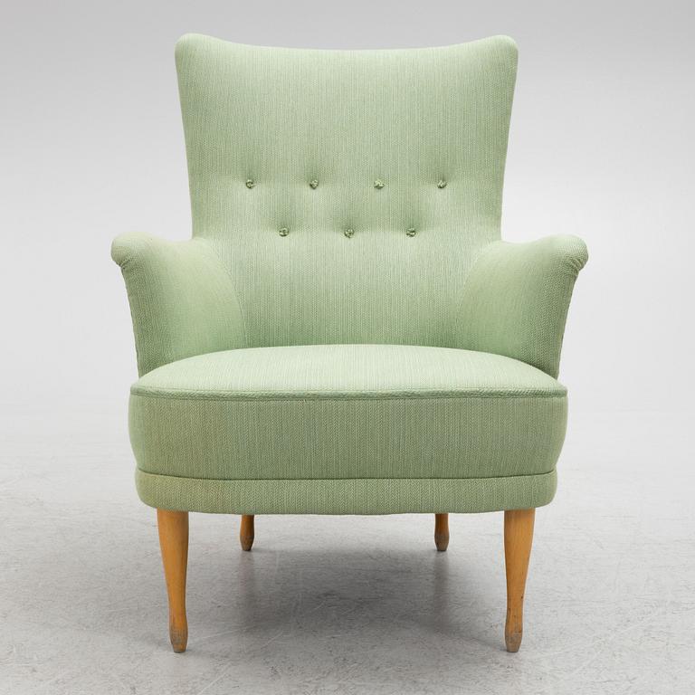 Carl Malmsten, a 'Lilla Furulid' armchair, second half of the 20th Century.