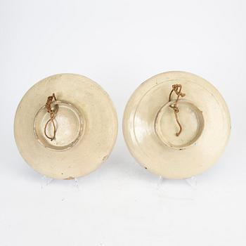 Fat 2 st Hispano-Moriska 1800-talets andra hälft.