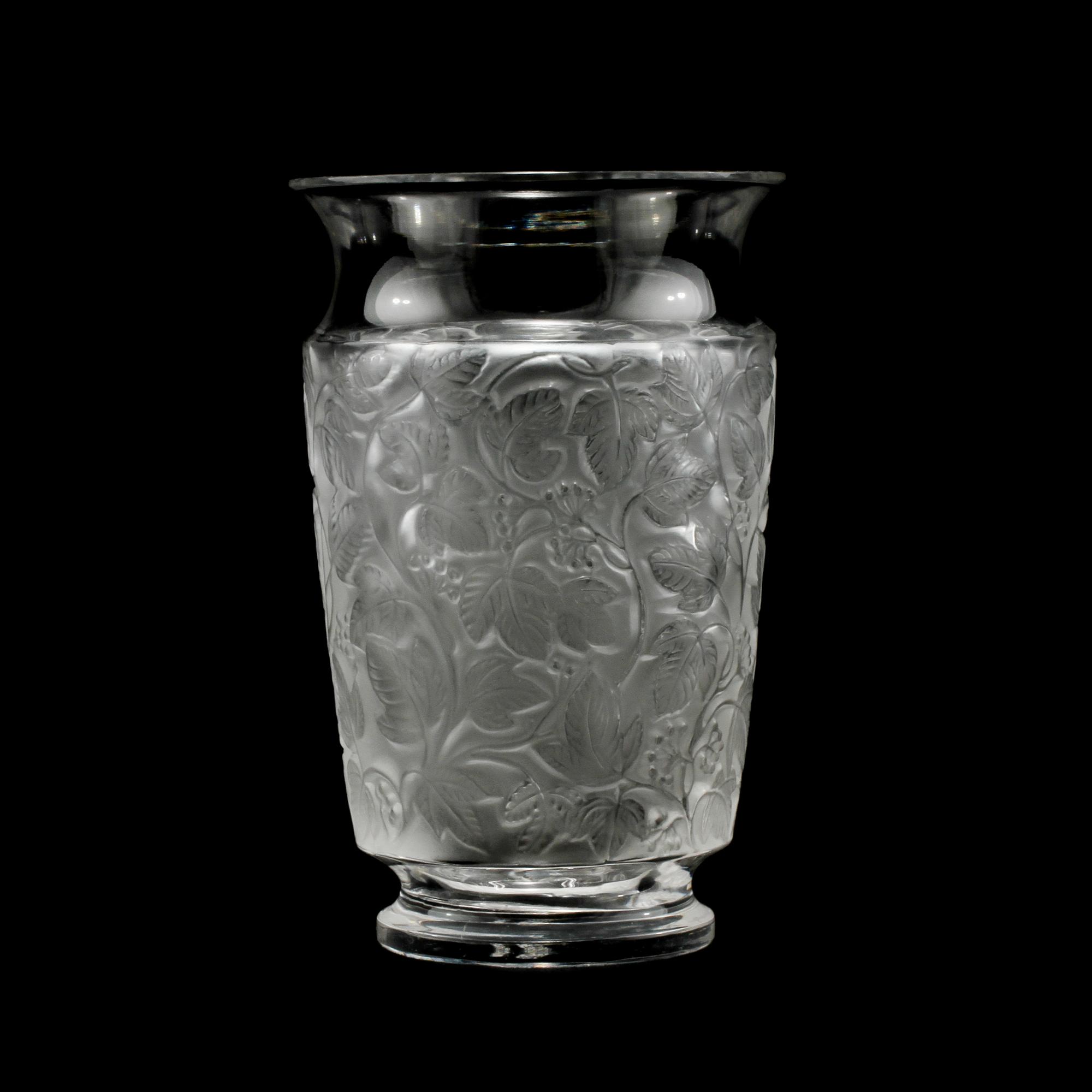 VAS, glas, Lalique, 1900-tal.