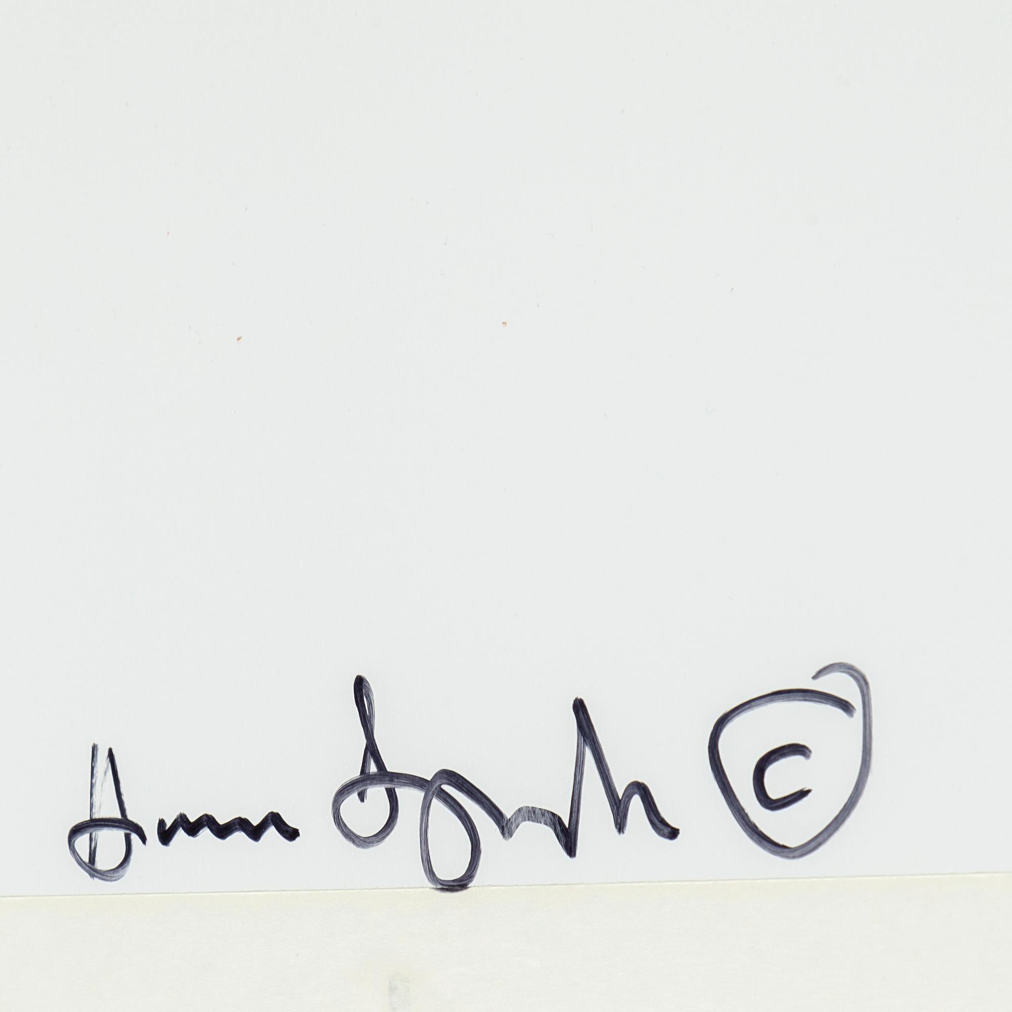 HANNA LJUNGH, c-print, signerad a tergo.