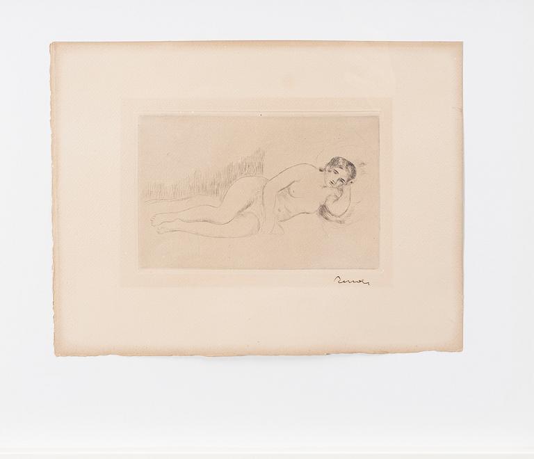 Pierre-Auguste Renoir, "Femme nue couchée".