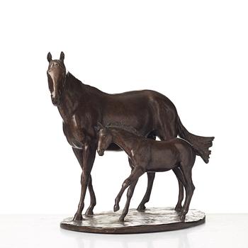 John Rattenbury Skeaping, Horse and foal.