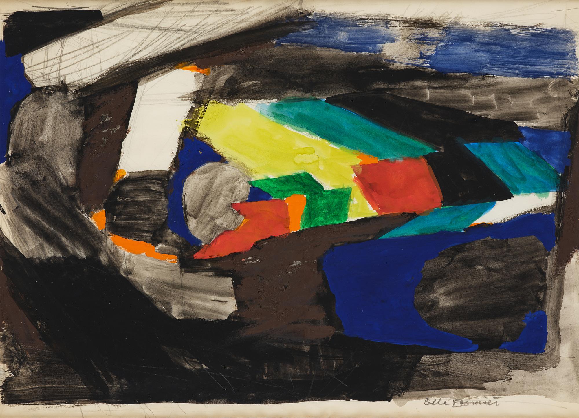 Olle Bonniér, "Komposition".