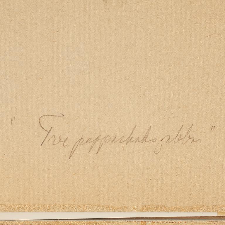 Einar Nerman, "Tre Pepparkaksgubbar".