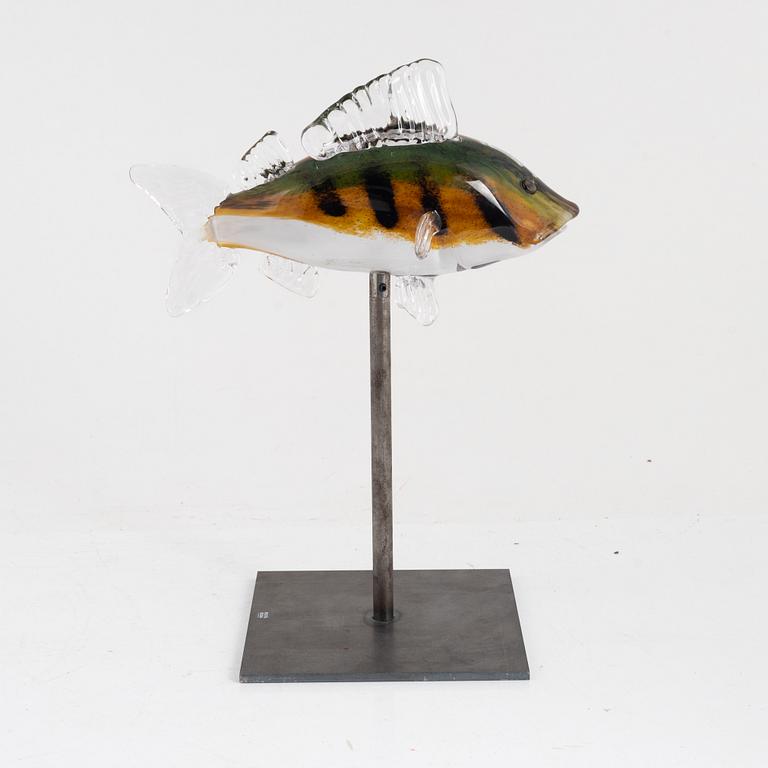 Kjell Engman,  a glass sculpture, Kosta Boda.