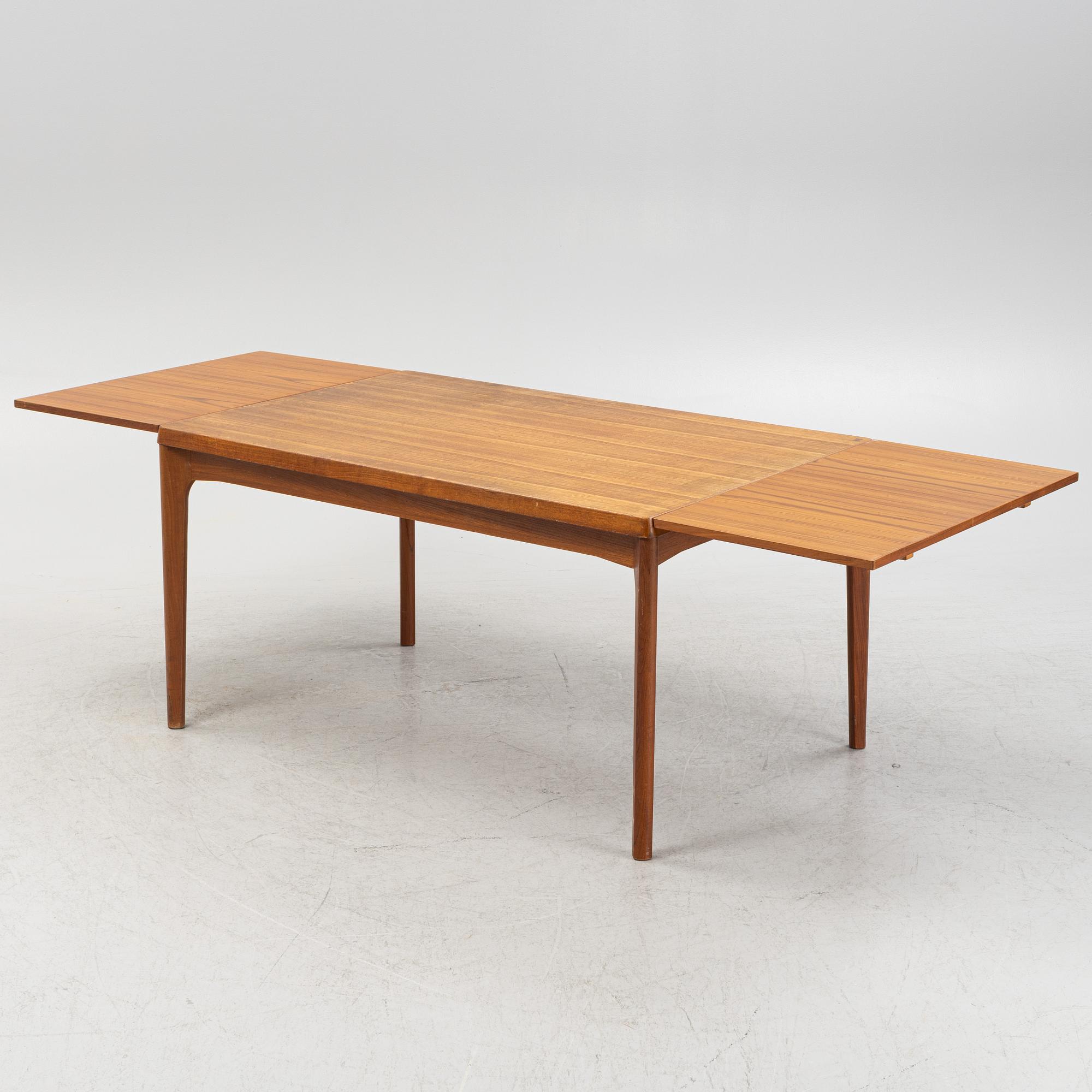 Henning Kjærnulf, matbord, Vejle Stole- og Møbelfabrik AS, Danmark, 1960-tal.