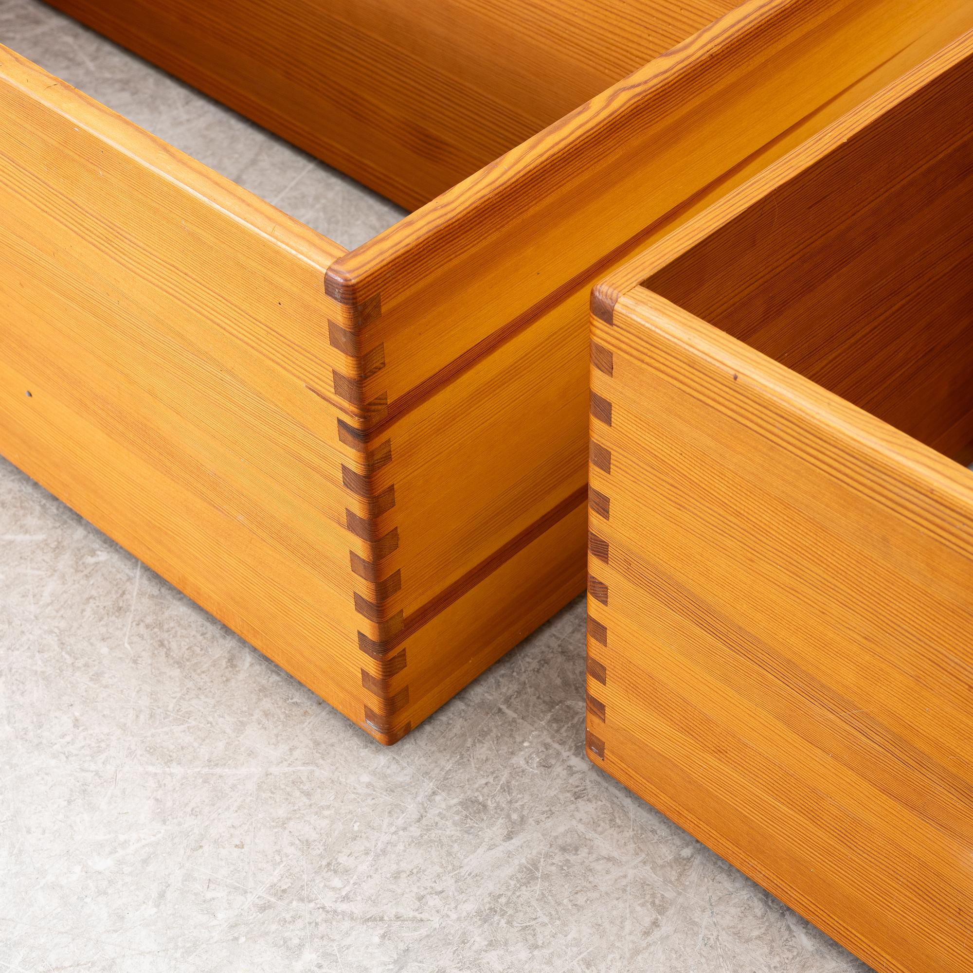 Børge Mogensen, Wall-mounted shelves, 3 pieces, probably Karl Andersson & Söner, second half of the 20th century.