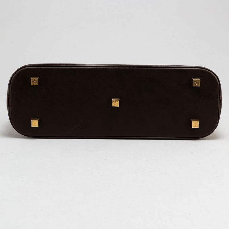 LOUIS VUITTON, a 'Monogram Mini Lin Alma Long Handbag'.