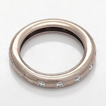 Ring, briljantslipade diamanter, 18K vitguld.