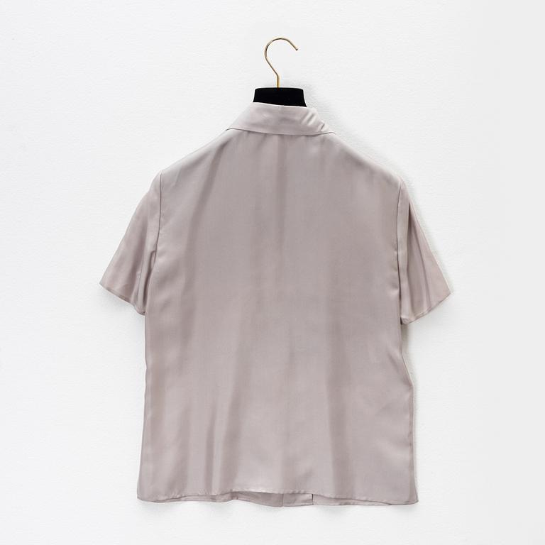 Prada, a silk blouse, size 36.