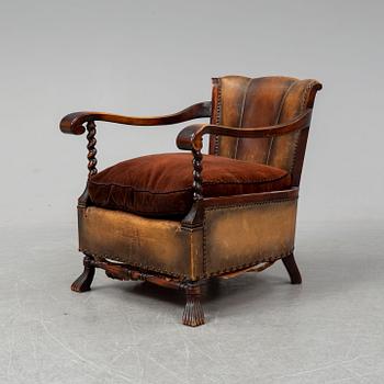 A 1920s easy chair.