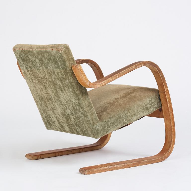 Alvar Aalto, a model "34", easy chair, Huonekalu- ja Rakennustyötehdas A.B. Finland 1930/1940s.