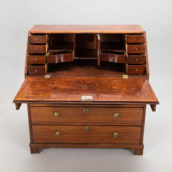 An 18th century late Gustavian secretaire chest of drawers.