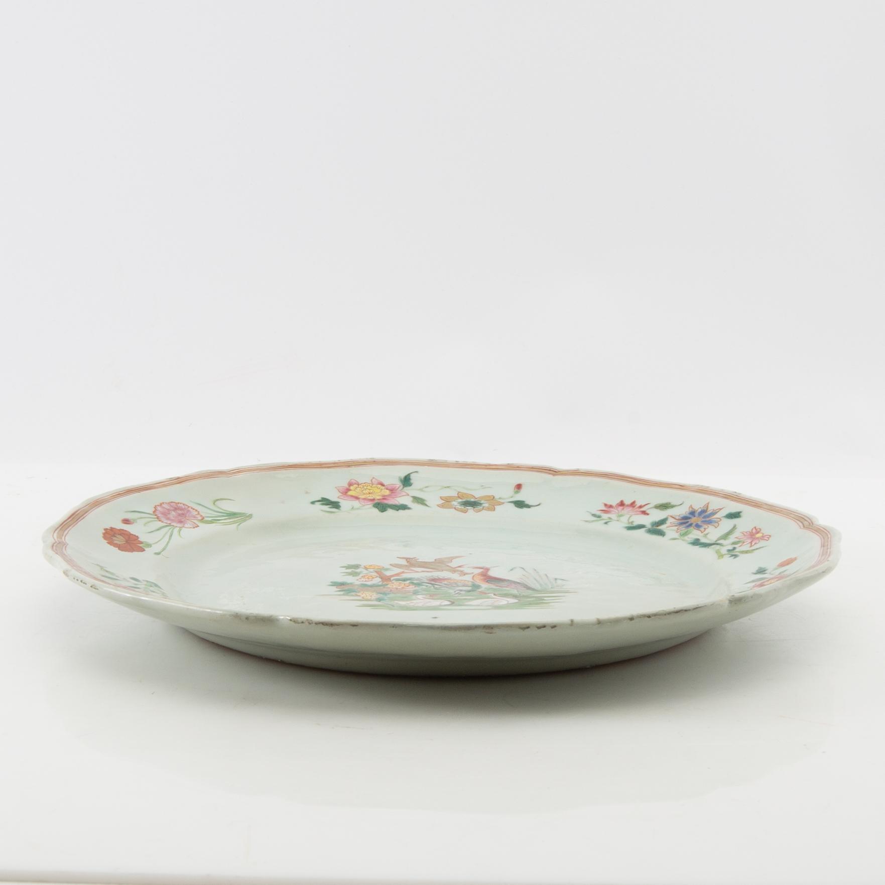 Service pieces 5 pcs China 18th century porcelain.
