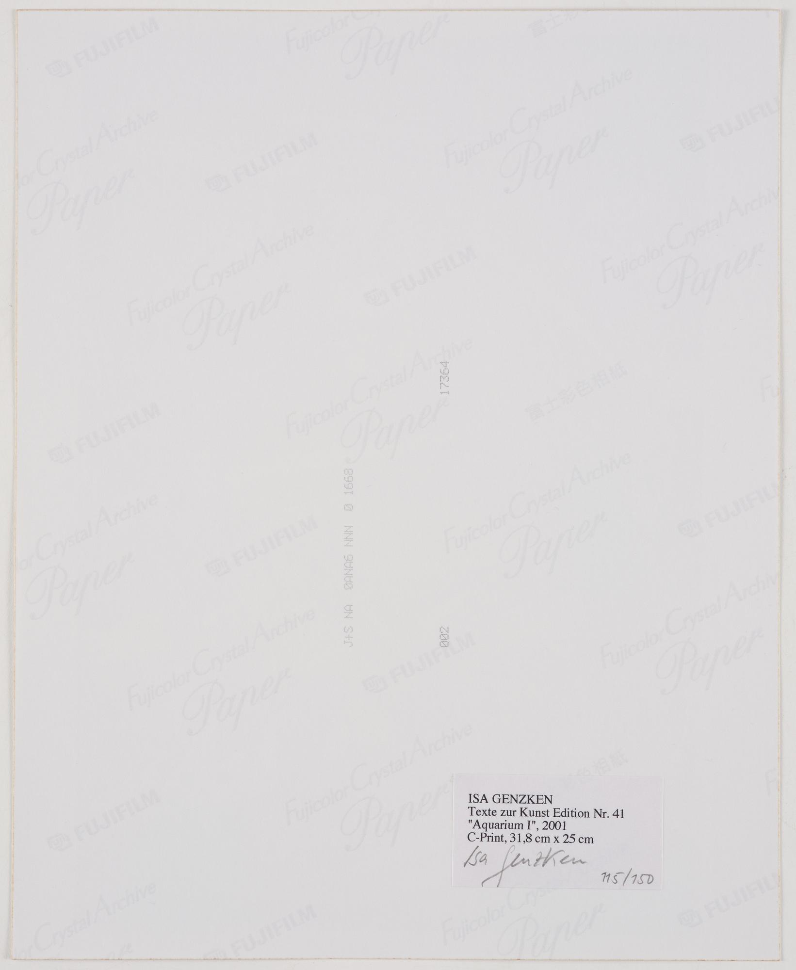 Isa Genzken, "Aquarium I" & "Aquarium II".