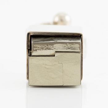 Jan-Christer Lundqvist, ring, sterlingsilver med pyrit, Skövde.