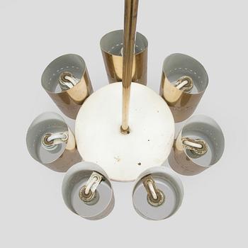 A 1960s/70s pendant light.