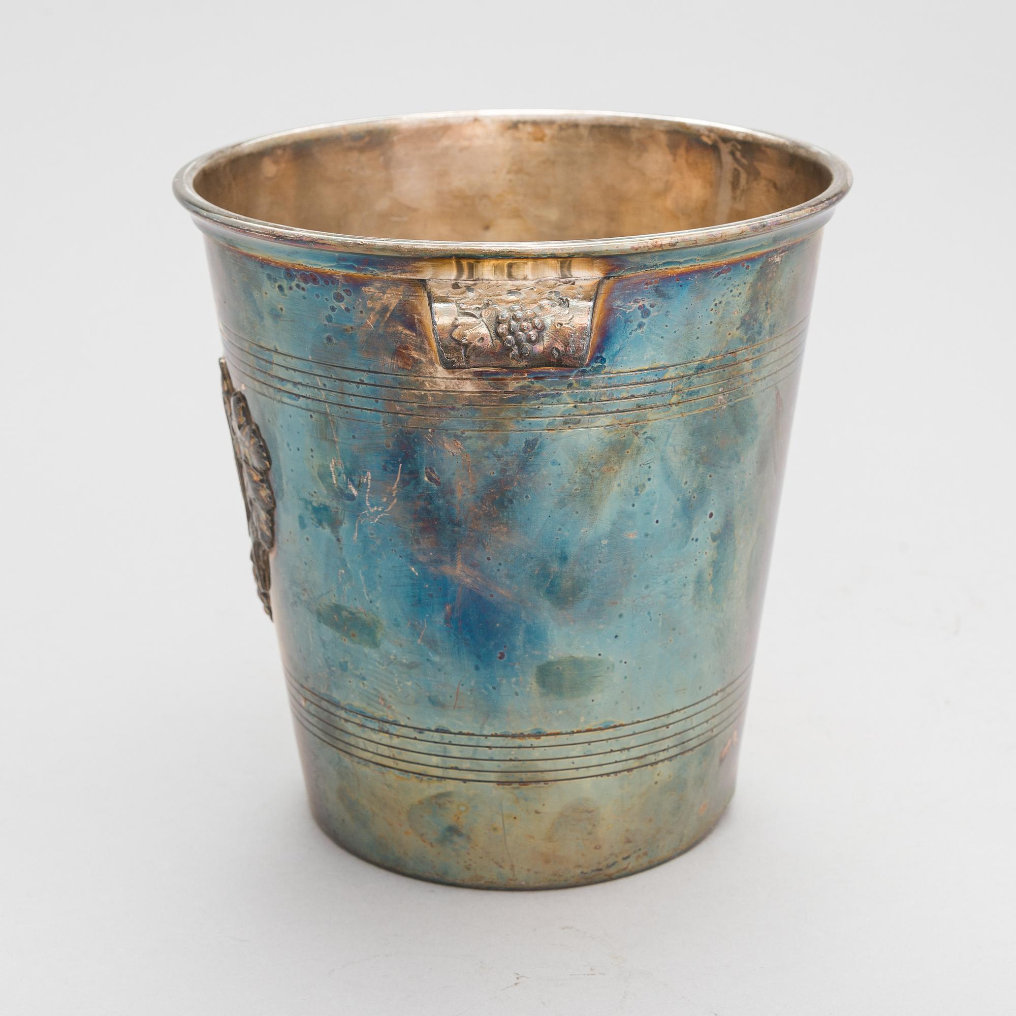 Champagne cooler, Monopole, Argit, France 1930s.