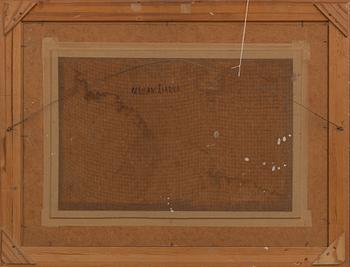 Gerhard Wihlborg, oil on panel, signed.