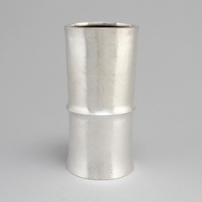 REY URBAN, a sterling silver vase, Stockholm 1977.