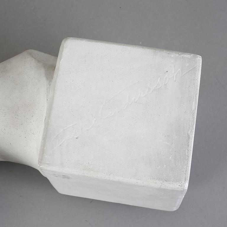 FOLKE ANDERSSON, skulptur, gips. Signerad.