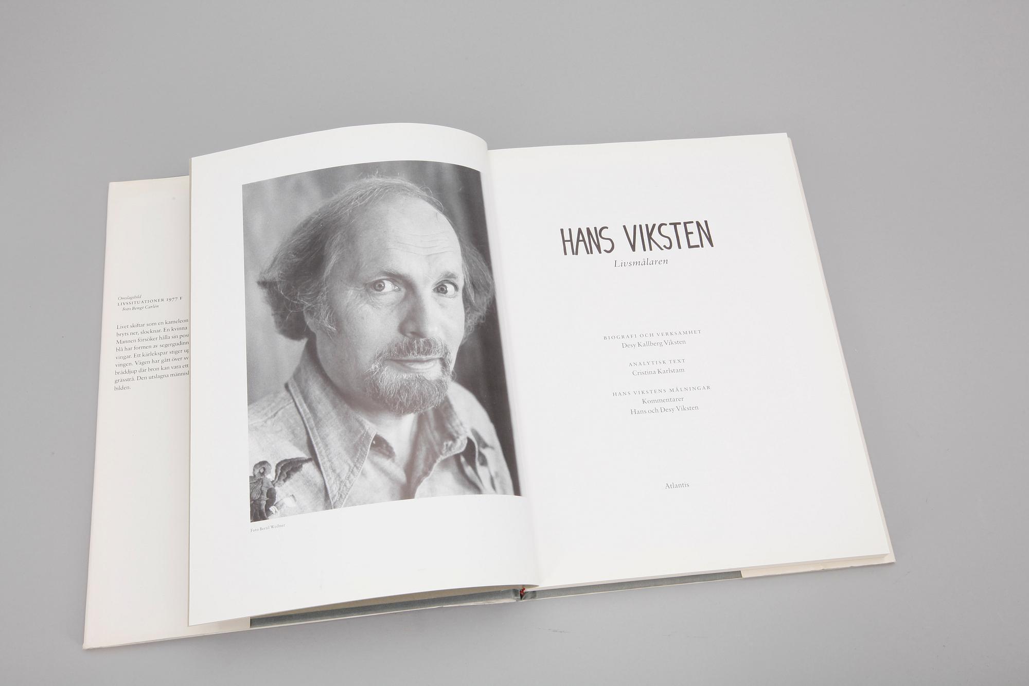 HANS VIKSTEN, olja på duk, signerad.