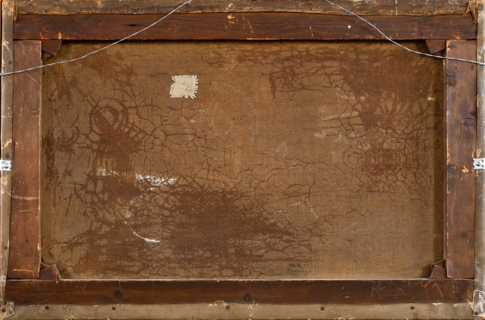 JOHN DAVIDSON LIDDELL, olja på duk. Sign o dat 1892.