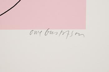 Owe Gustafsson, mapp med 4 färgserigrafier, signerade 90/300.