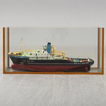 A "Smit Rotterdam" boat model, second half of the 20th century.