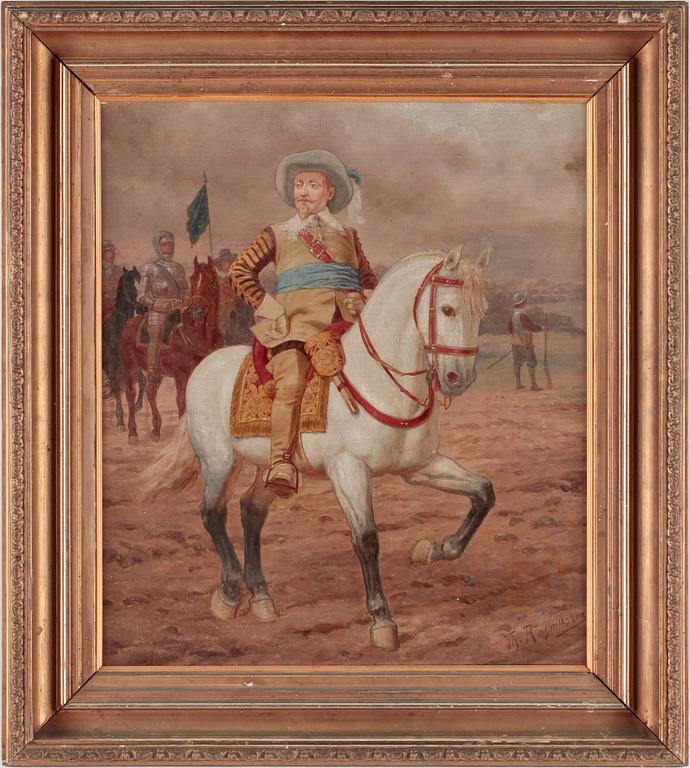 THORVALD RASMUSSEN, olja på duk, signerad.