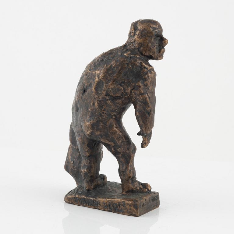 Bror Marklund, sculpture, bronze, signed BM, height 20 cm.