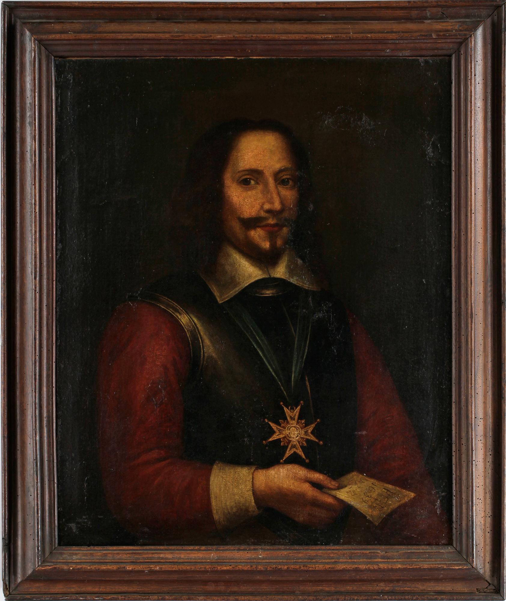 OKÄND KONSTNÄR, olja på duk, 1600/1700-tal.