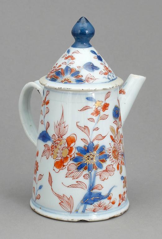 TEKANNA, porslin, Qing dynastin, Qianlong (1736-95).